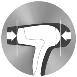 BaByliss Braun Satin Hair 1 HD180 -Soins Capillaires babyliss braun satin hair 1 hd180 seche cheveux 4