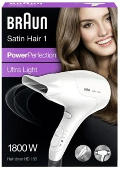 BaByliss Braun Satin Hair 1 HD180 -Soins Capillaires babyliss braun satin hair 1 hd180 seche cheveux 9