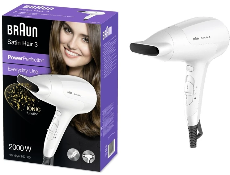 BaByliss Braun Satin Hair 3 HD 380 3 BaByliss Braun Satin Hair 3 HD 380