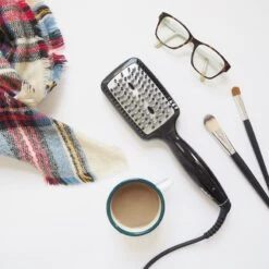 BaByliss Smoothing Heated Brush HSB101E -Soins Capillaires babyliss smoothing heated brush hsb101e brosse lissante pour cheveux 2