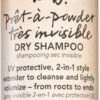 Bumble And Bumble Pret-À-Powder Trés Invisible Dry Shampoo -Soins Capillaires bumble and bumble pret a powder tres invisible dry shampoo shampoing sec pour cheveux normaux a gras