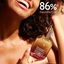 Caudalie Smooth & Glow Oil Elixir -Soins Capillaires caudalie smooth glow oil elixir huile multi usages corps et cheveux 6
