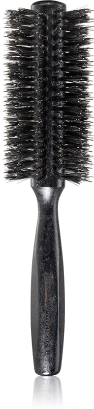 Janeke Black Line Tumbled Wood Hairbrush Ø 55mm