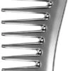 Janeke Chromium Line Wavy Comb For Gel Application -Soins Capillaires janeke chromium line wavy comb for gel application peigne pour lapplication de produits en gel