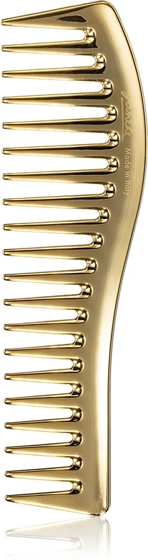 Janeke Gold Line Wavy Comb For Gel Application
