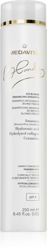 Medavita Blondie Ice Blonde Enhancing Shampoo