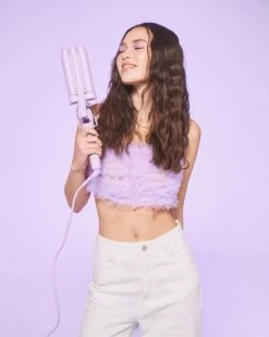 Mermade Cutie Waver 22 Mm -Soins Capillaires mermade cutie waver 22 mm boucleur triple pour cheveux 2